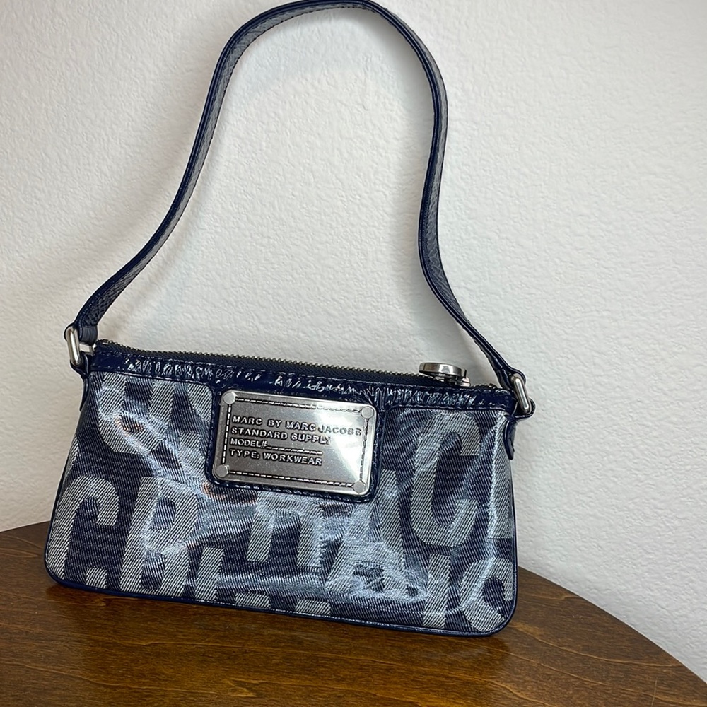Marc Jacobs mini shoulder bag blue